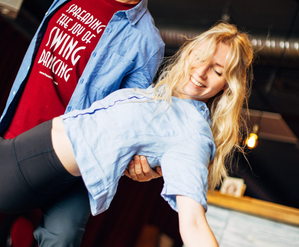 dance show spreading the joy of swing dancing